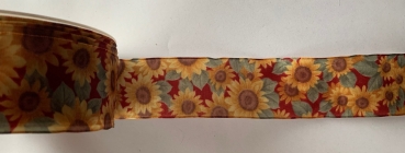 Band Sonnenblumen rot